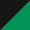 Black & Kelly Green