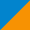 Sapphire Blue & Orange Crush